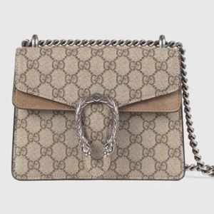 Sold: Gucci DIONYSUS GG SUPREME MINI BAG
